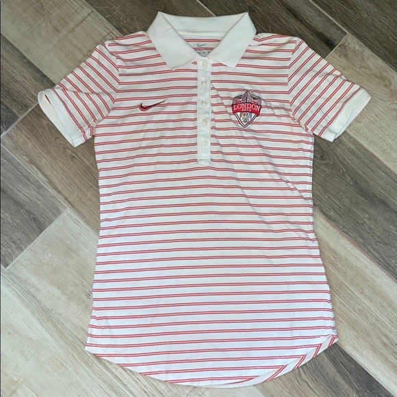 Nike Tops - 2012 USA London Olympic Ladies Nike  Polo! Sz M